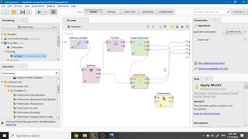 Demo RapidMiner Linear Regression Part 3
