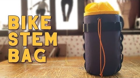 Bike Stem or Handlebar Bag with Multiple Anchor Points ver2