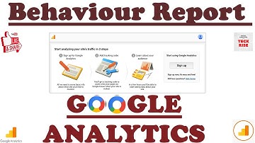 Behavior Reports In Google Analytics | Google Analytics Tutorial in Hindi 2021