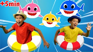 New Baby Shark song Different version More & More / Shark family / Nursery Rhymes & Kids songs