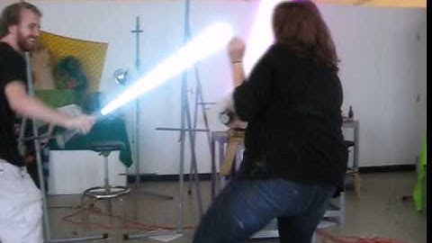 Adobe After Effects: Senior Studio Lightsaber Duel