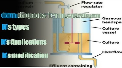 Bacterial Growth (part 3) or Continuous Fermentation Process #fermentation # Bacterialgrowth