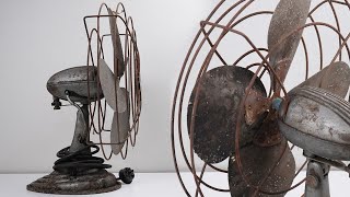 The Grossest Thing I Have Ever Repaired  1940's Desk Fan Restoration