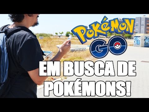 EM BUSCA DE POKÉMONS! | POKÉMON GO! #1