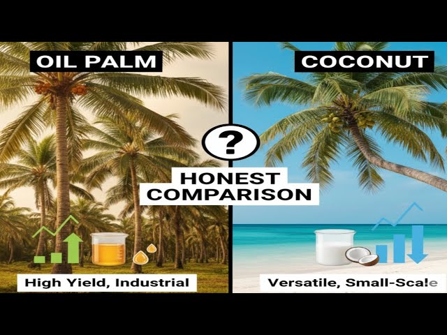 Oil Palm VS Coconut Farming | An Honest Comparison for Farmers