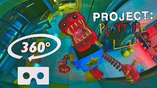 360° BOXY BOO CHASES YOU in VR - PROJECT PLAYTIME JUMPSCARE - Virtual Reality Experience