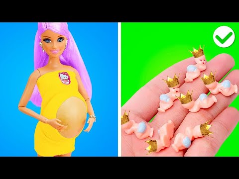 RICH VS BROKE BARBIE MAKEOVER | Brilliant Gadgets and Cool Doll’s Hacks