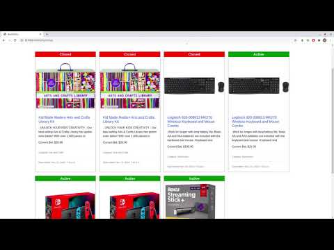 CS50 Web - Commerce - Project 2