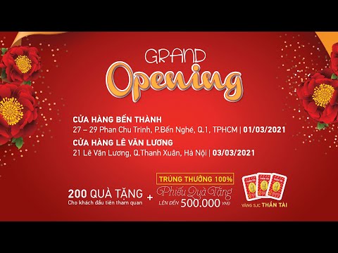 Video Thái Tuấn khai trương cửa hàng 