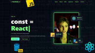 How To Make A Portfolio Website Using HTML CSS JS | Complete Responsive Website Design | Part-2