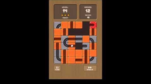 Unroll Me Medium Level 14 Walkthrough 3 Stars