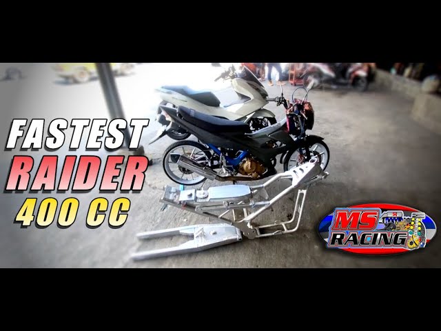 RAIDER 150 vs Stalker (COMPARISON) + XMAX 400cc (82mm BORE) ARACER ECU - MS RACING - DYNO TUNING class=