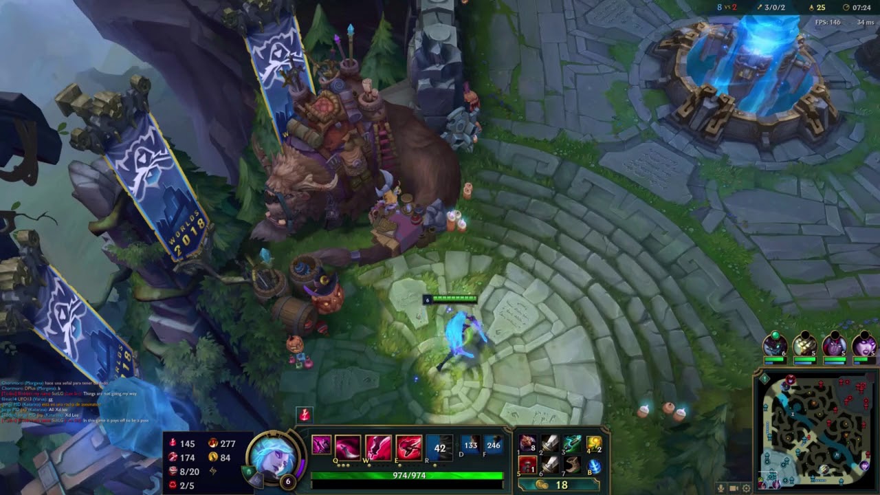 KATARINA PARTIDA PERFECTA  VS HEIMERDINGER  MID LANE S8 PRE S9