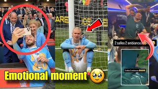 Emotional Moment Manchester City Players & Fans After Winning The Fa Cup 🥹🏆