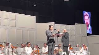 اجرای «دود عود» به یاد استاد شجریان و پرویز مشکاتیان در کنسرت همایون شجریان، تهران،تیر ۱۴۰۱