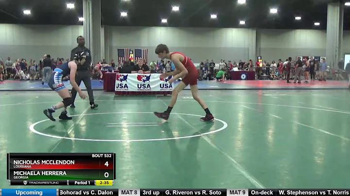 Cadet Men 106 Nicholas McClendon Louisiana Vs Mich...