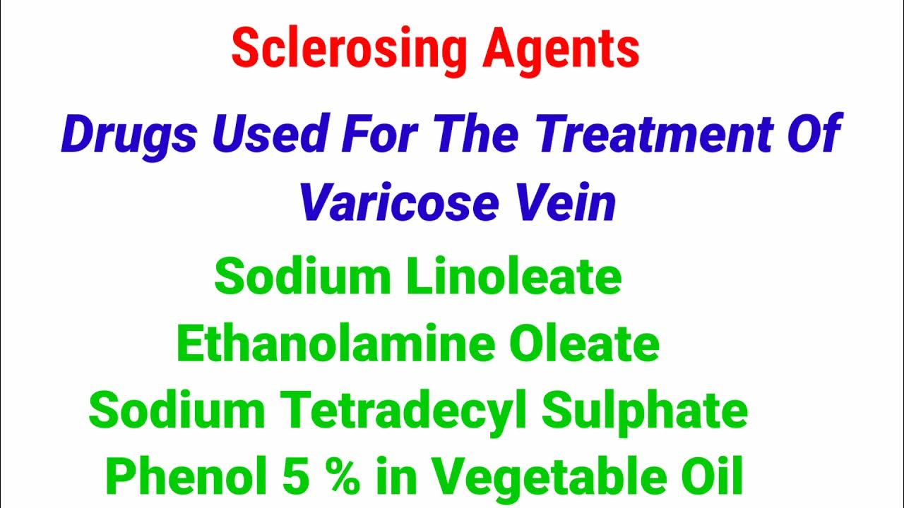 Sclerosing Agents And Examples YouTube