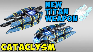 [WR] ⚡ New Titan Weapon CATACLYSM + Test Server Link | War Robots News