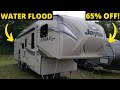 WATER FLOOD CAMPER 65% OFF RETAIL WAS IT WORTH IT?