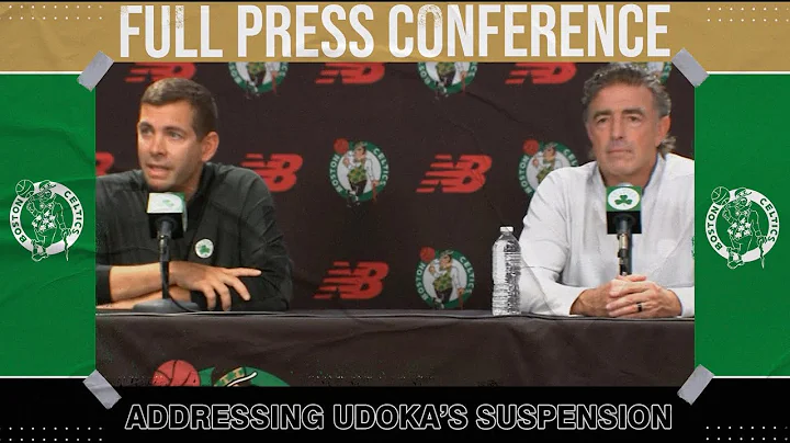 Brad Stevens & Celtics co-owner Wyc Grousbeck's presser on Ime Udoka's suspension | NBA on ESPN