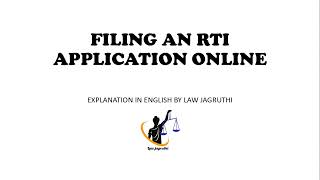 How to file RTI application Online| File RTI Online | Steps to file RTI Online | English | screenshot 3