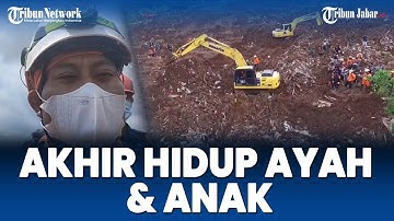 AYAH dan Anak Perempuan Berpelukan Ditemukan Terkubur di Longsor Cipanas imbas Gempa Cianjur