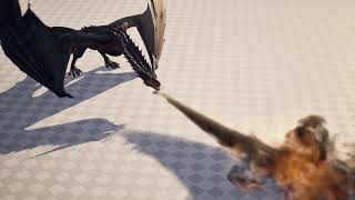 The Tyrant dragon breath fire