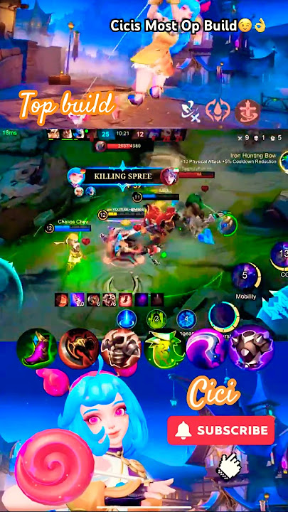 Cici Who Wiped the Entire Enemy Team 🚀🔥