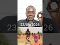 23 juin 2026 Drissa meminta les nouvelle sont très bonne bravo les Fama et Burkina Faso