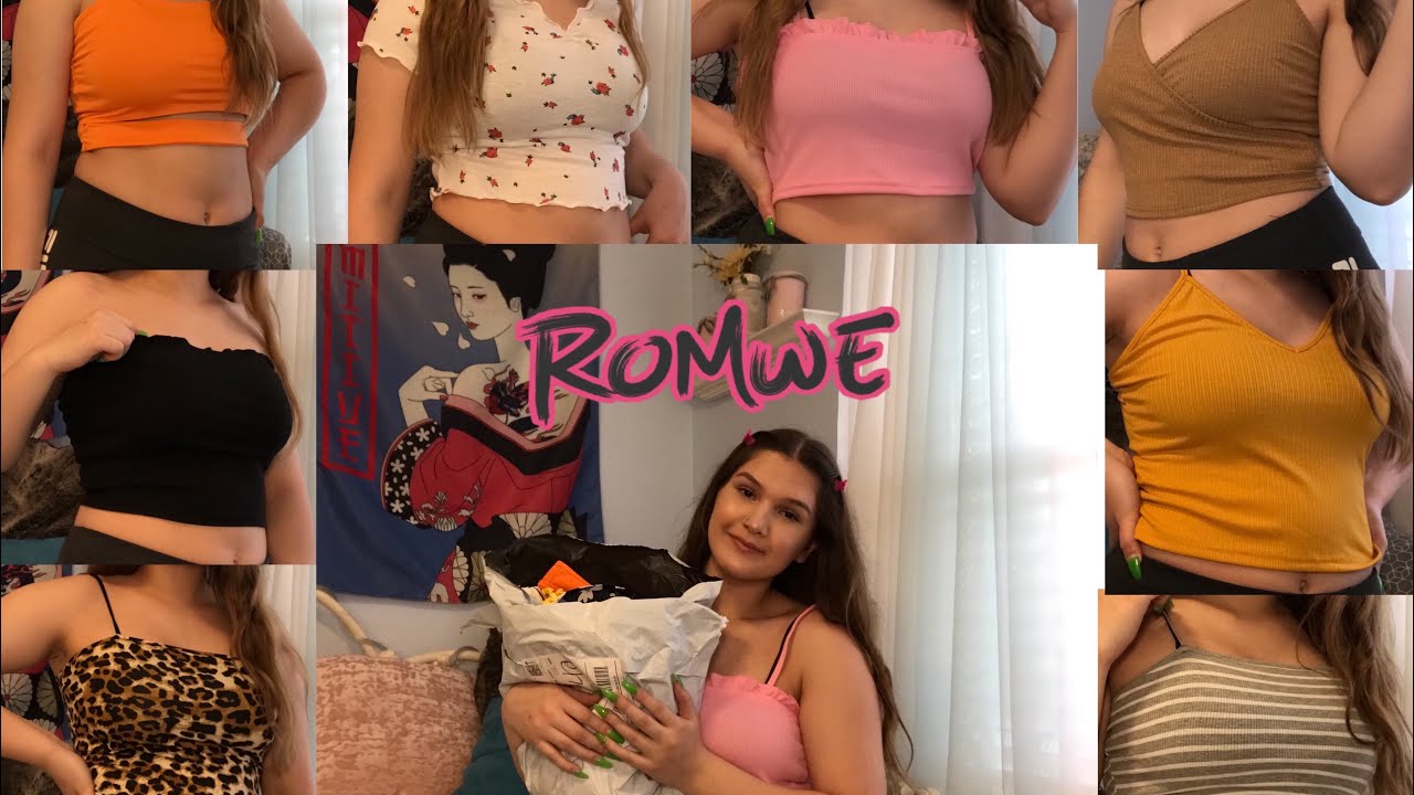 SUMMER TRY-ON HAUL 2019 - ROMWE | Kylie Faber