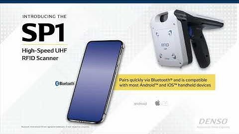 DENSO ADC SP1 RFID Scanner Features