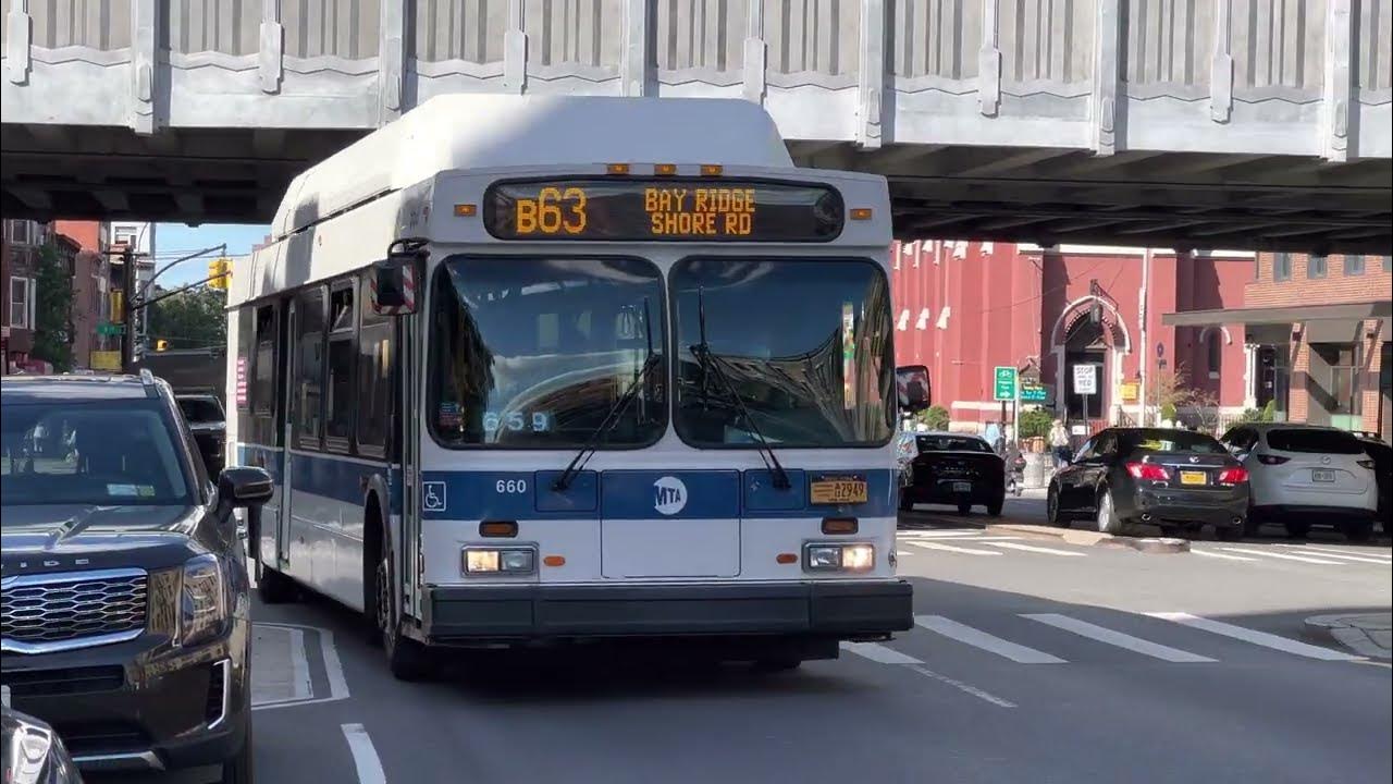 MTA New York City Bus 201113 New Flyer Industries C40LF 660 on Route