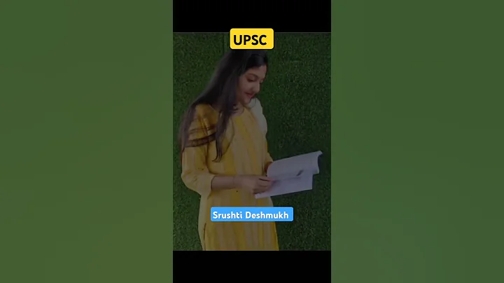 Srushti Deshmukh mam #upsc #ias #book #publishing #new