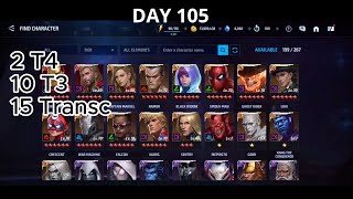 DAY 105 F2P ACCOUNT PROGRESSION // Marvel Future Fight