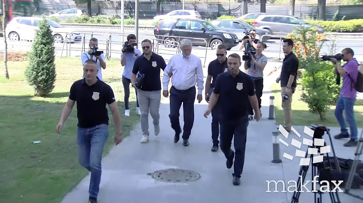 Јакимовски пред влез во судот: „Ма идете во пи**у матер“