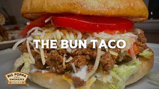 Making the Del Taco Bun Taco | Big Poppa Smokers