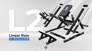 Installation Video of Linear Row Machine(3D rendering)