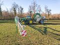 Epandage de digestat  agronova  epandage sans tonne  duaferti  john deere x3