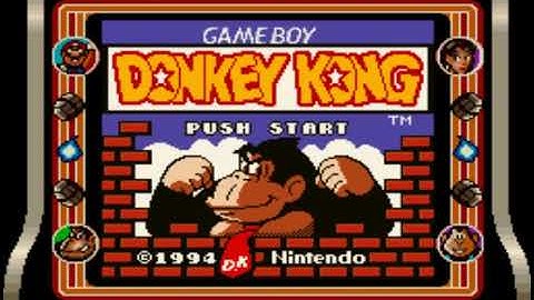 Donkey Kong (Super Game Boy) Longplay