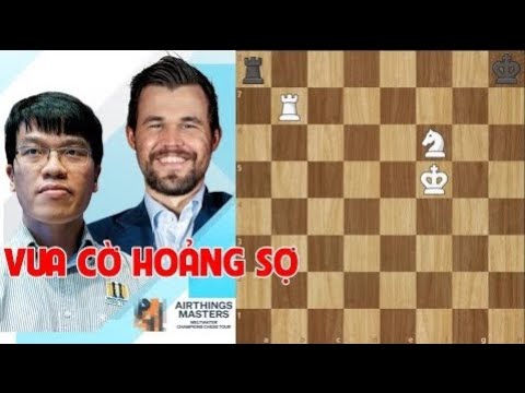 Video Nỗ lực phản công tuyệt vời của Quang Liêm khiến vua cờ... - youtube