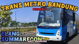 MAIN KE SUMMARECON MALL BANDUNG NAIK BUS KOTA, EMANG BISA?? | TRANS METRO BANDUNG | #LVTR2024
