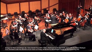 3. Eclogue for Piano and Strings, Op. 10 by Gerald Finzi (1901-1956)