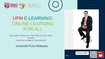 UPM E Learning: Online Learning for All