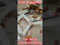 Ceiling Fan Set-up | ▶️ Fan Set-up in Ceiling | Fan #shorts #fan #electrical