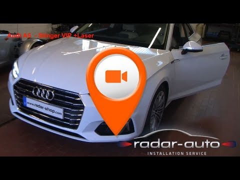 Installation Audi A5 Radarwarner Radar Detector Detecteurs De Radar Youtube