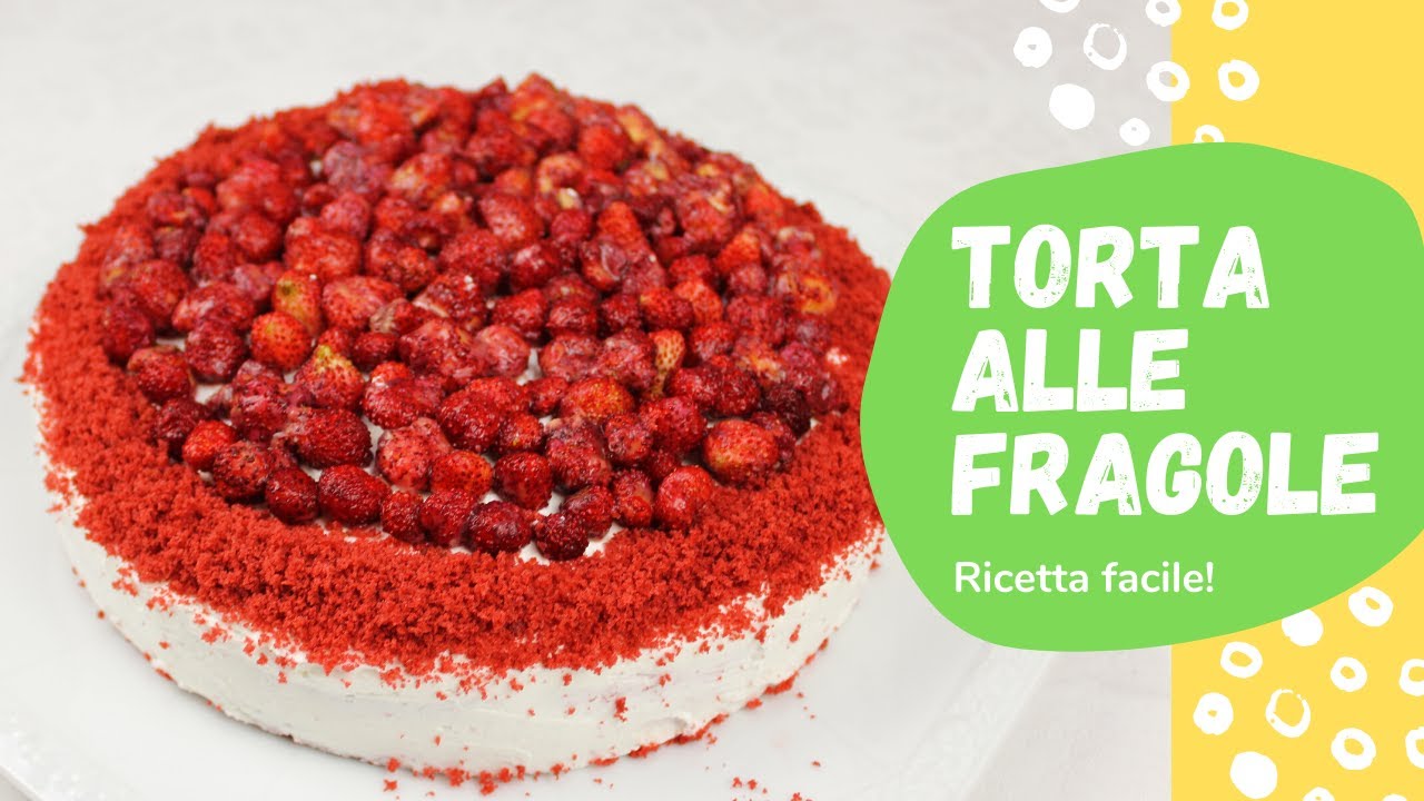 Torta Alle Fragole Red Velvet Rivisitata Facile E Veloce Youtube