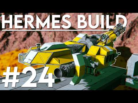 Hermes Courier Build! - Solo Survival #24 (Space Engineers)