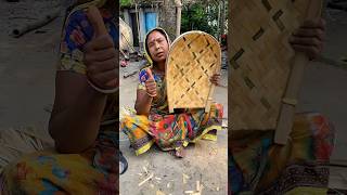 Handmade Bamboo Rice Cleaning Tray | Step by Step Full Process. 😱 #amazing