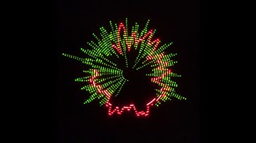 🚦THE LYTE: 1980s-era spinning LED Music / Waveform Visualizer: Clyde Industries "Clyde Lyte" Test