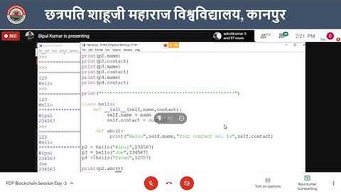 FDP Blockchain Session 3